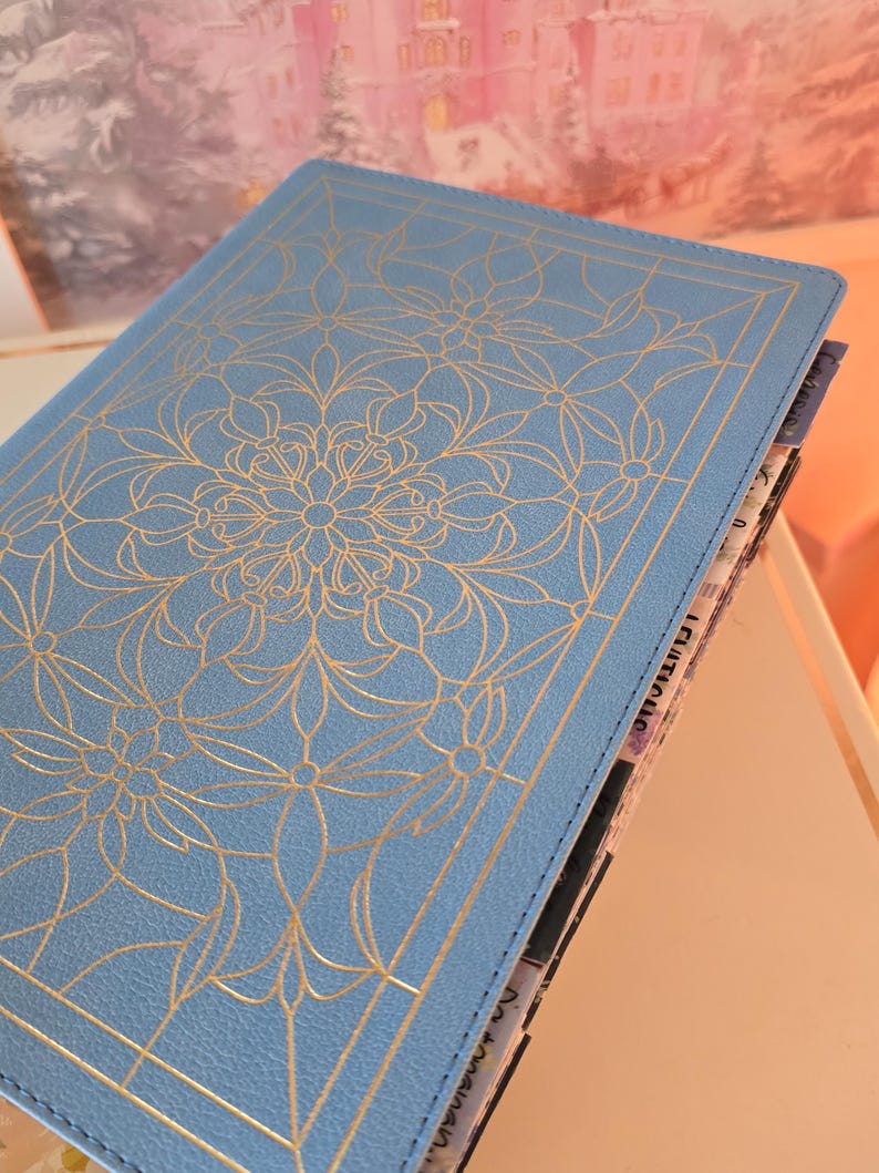 Alexander Maclearn Study Bible NKJV Blue With Custom Bible Tabs - Etsy