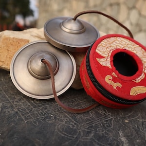 Tingsha bells singing high pitch for meditation and sound healing bronze cymbals for energy cleansing tingsha bells unique gift for therapy