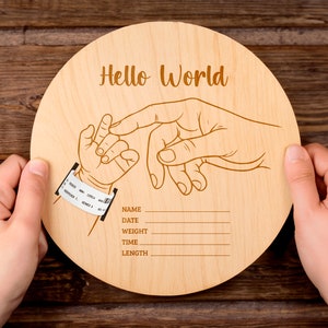 Bracciale per neonato, nascita, ospedale, braccialetto, supporto, taglio laser, regalo personalizzato per bambino, per la festa della mamma, braccialetto di maternità, ricordo inciso