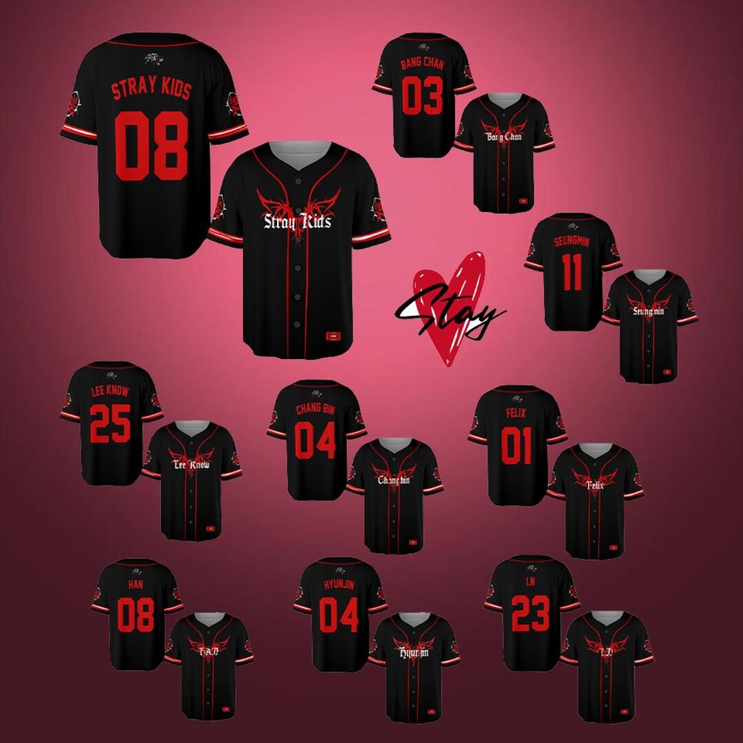 Stray Kids Dominate World Tour Mixed Mesh Jersey