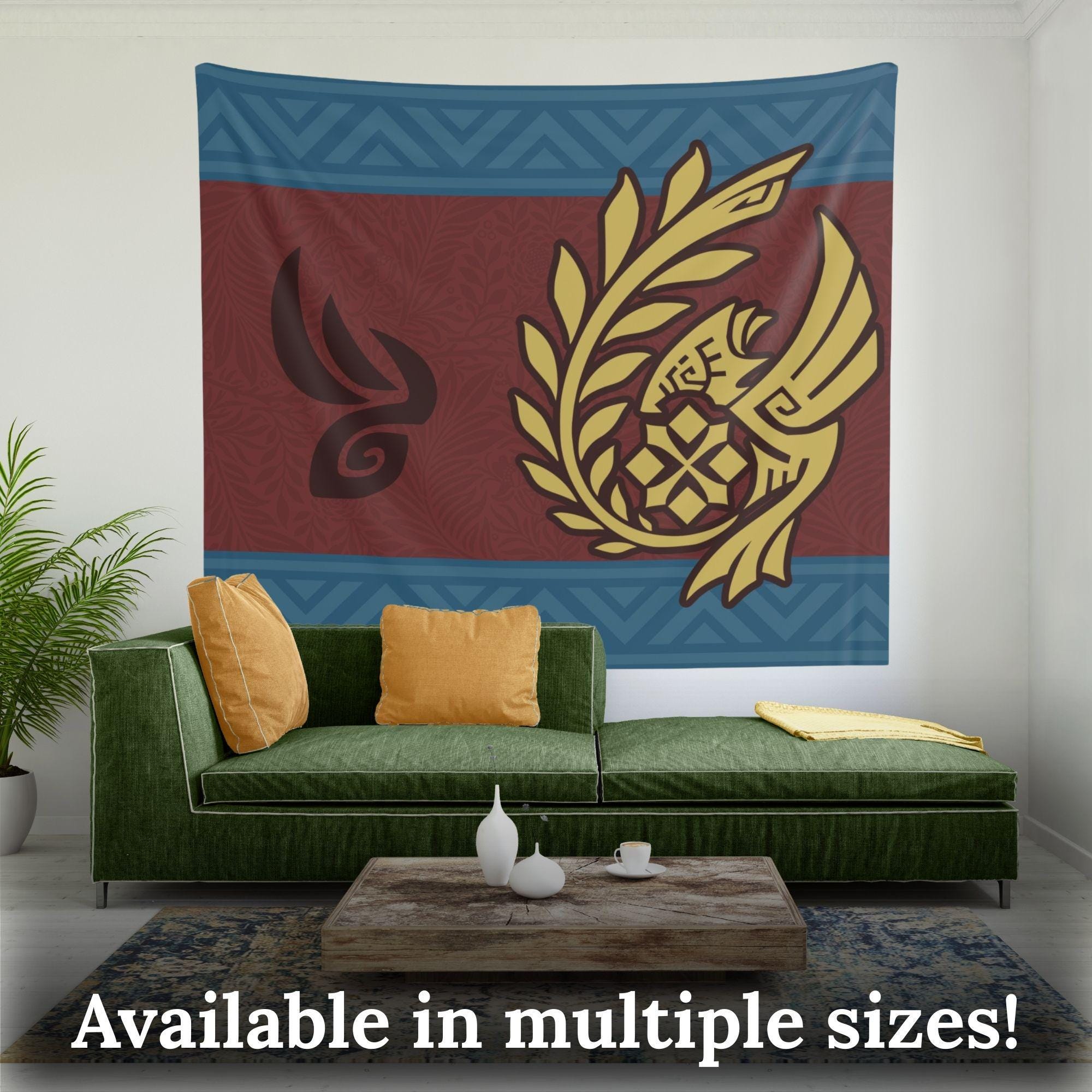 Monster Hunter Tapestry - Etsy