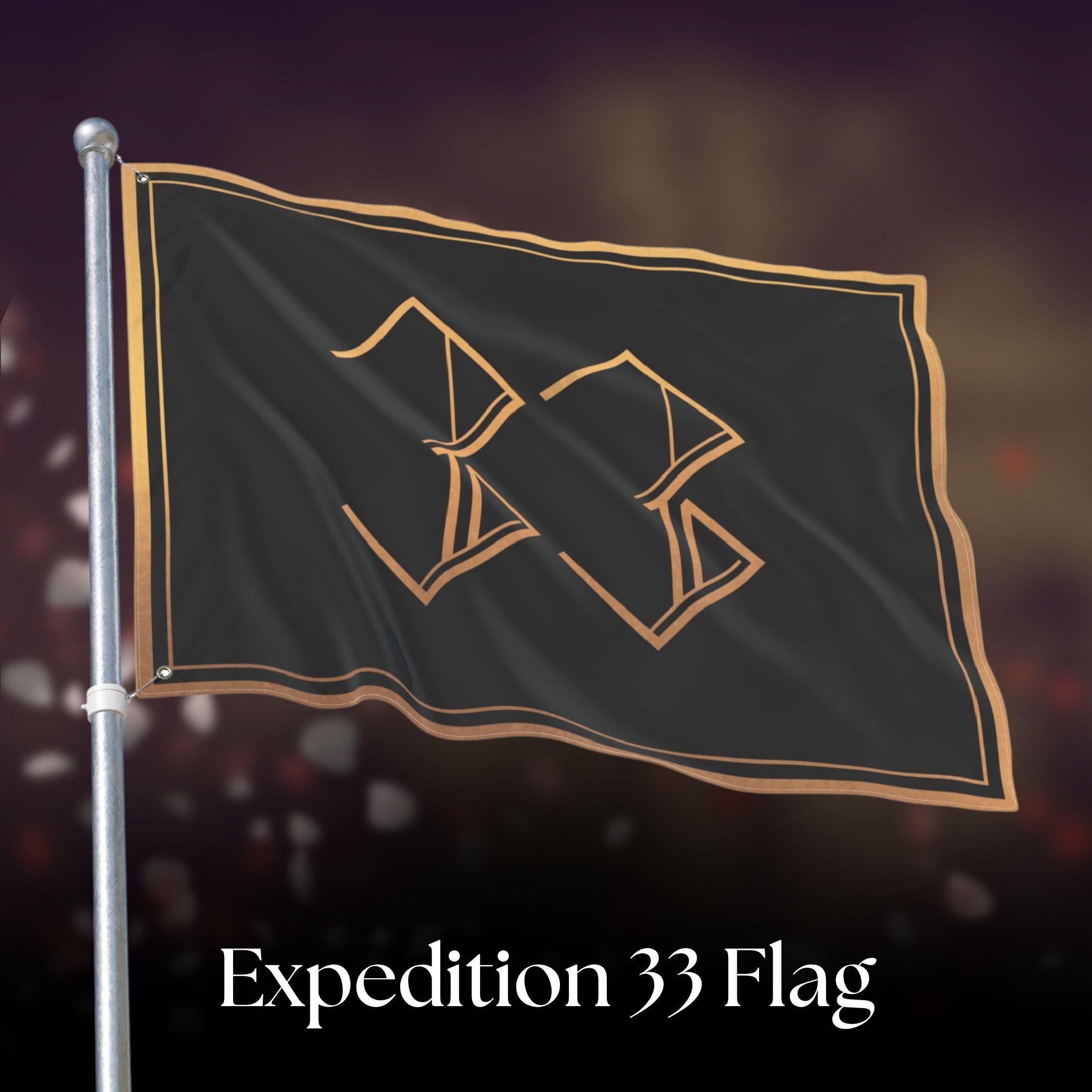 Expedition 33 Flag Replica - Save Spot - Clair Obscur Inspired