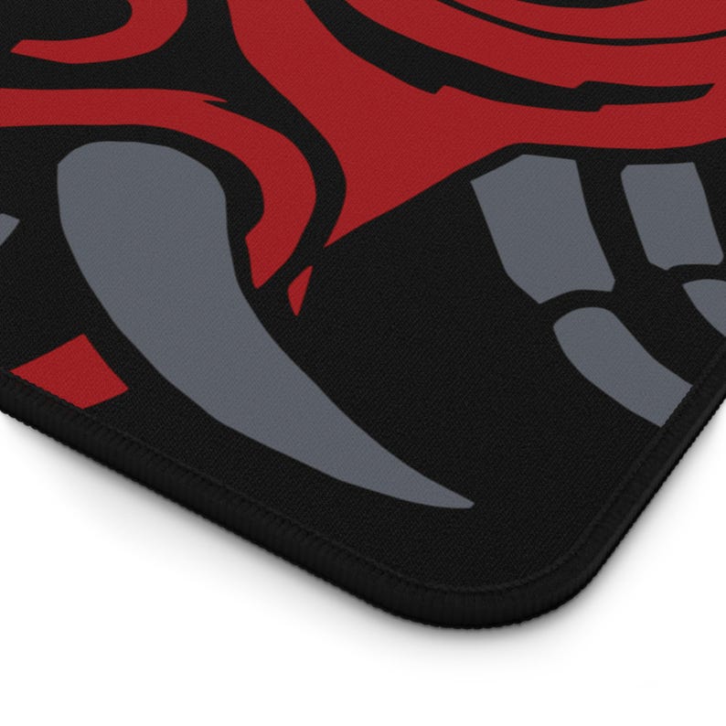 Cyberpunk Samurai Gaming Mouse Pad - Extended Desk Mat XL, Tech Office Decor, Futuristic Computer Pad, Gamer Gift Tech Lover Desk Accessory image 8