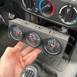 E36 Bordcomputer VDO Anzeigen Halter - 52mm Gauges - BMW - Rennsport - Nürburgring - Nordschleife - Tuning Teile - Ringtool Ausstattung