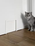 Minimalistic Cat Flap for Indoor - 100% Made in Germany