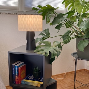 Table lamp &quot;MAEVE&quot; - Vintage - LED bedside lamp - Designer lamp - Vintage lighting - Modern lamp
