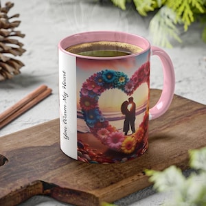 You Warm My Heart-mokken, koffiemokken voor hem en haar, valentijnsdagmok, mok man vrouw, mok vriend vriendin, mok liefdeshart, mok liefdeshart, mok liefde