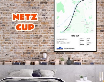 Poster personnalisé Netz Cup - Livraison GRATUITE