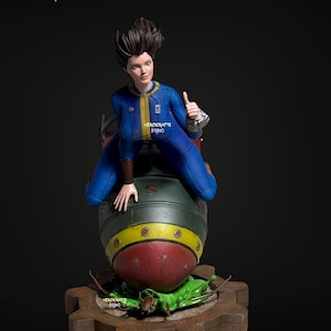 Lucy Maclean • Fallout Game Figure • Collectible Game Character • Fallout Action Figure • Gaming Fan Gift • Figurine