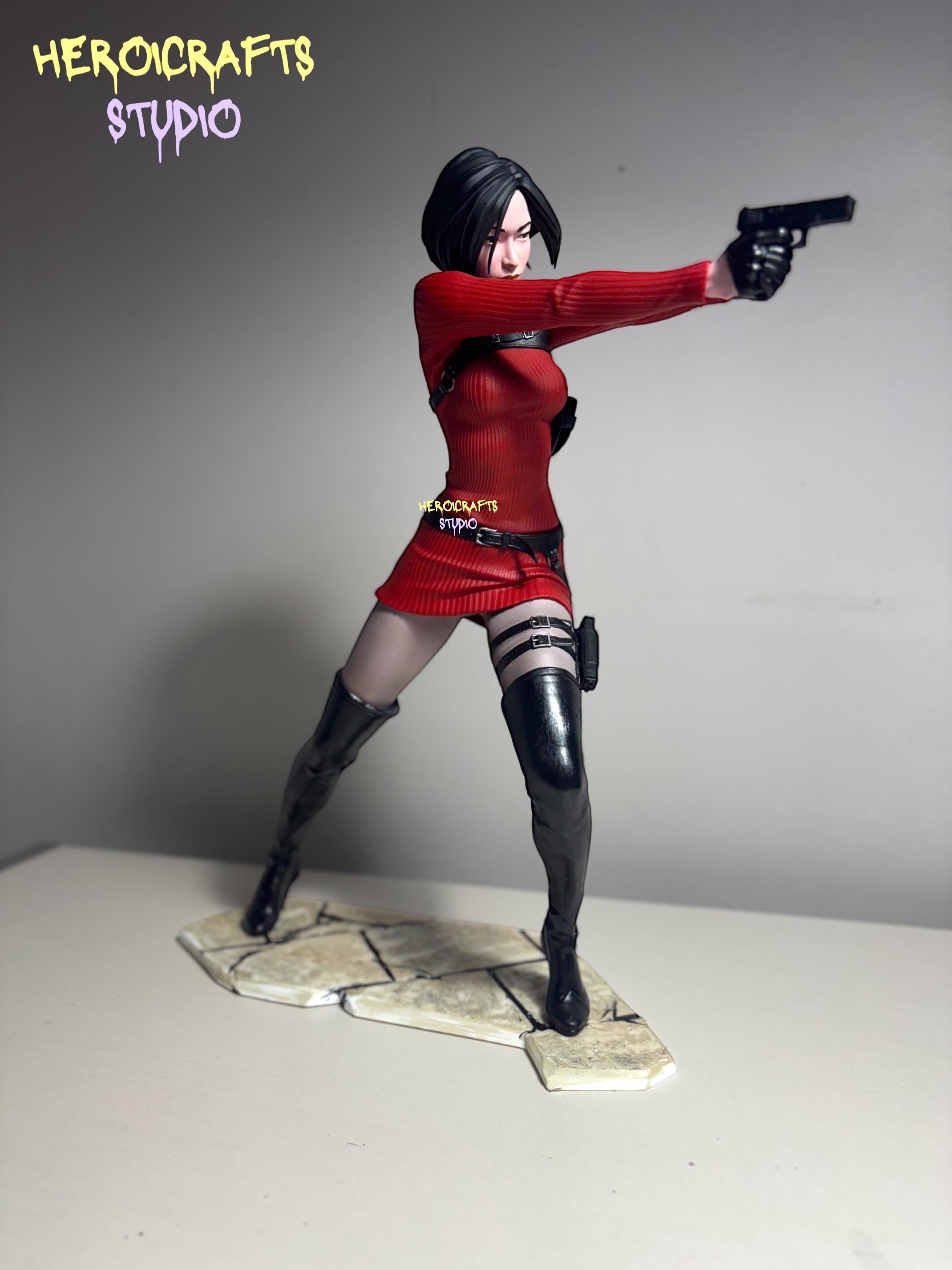 NEW RESIDENT EVIL 4 ADA WONG ACTION FIGURE 34CM HOT MODEL