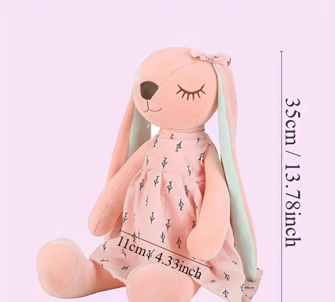 Entzückender personalisierter Hase: Ein aufmerksames Babyparty-Geschenk für Neugeborene - Personalisierter Hase mit Stickerei