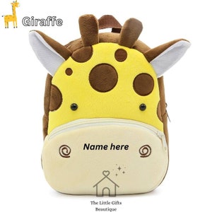 Animal Backpack Etsy UK