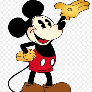 Diseño de bordado de Mickey Mouse – Archivos digitales disponibles para descargar.