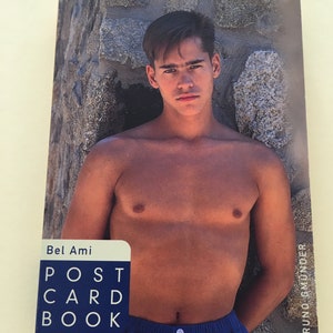 Belami Bruno Gmunder Cartolina vintage foto d'arte gay Johan Paulik