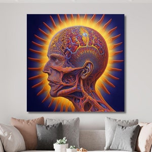 Alex Grey Inspired, High-resolution Digital Download