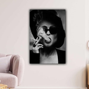 Marla Singer Art Print,Marla Singer Canvas Wall Art,Fight Club Movie Poster,Marla Singer, Marla Canvas Wall Art ,Fight Club Movie Print Art