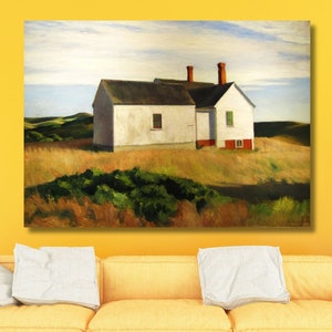 Edward Hopper Wand Kunst Reproduktion Leinwand Wand Kunst Poster, Moderne Wand Kunst, Hopper Wand Kunst, Edward Hopper Druck, Edward Hopper Museum Gemälde
