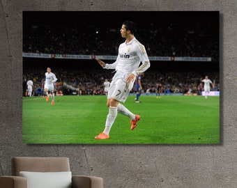 Cristiano Ronaldo Poster, Quote Wall Art,Cristiano Ronaldo Wall Art, Cristiano Ronaldo Prints, Cristiano Ronaldo Poster, Canvas Football,CR7