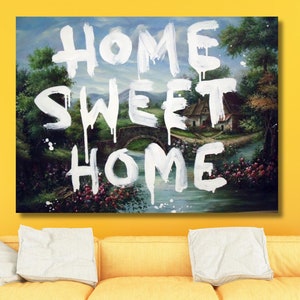 【海外版】Banksy Home Sweet Home Banksy - Home Sweet Home (Moco Museum, limited ed.) – LYNART