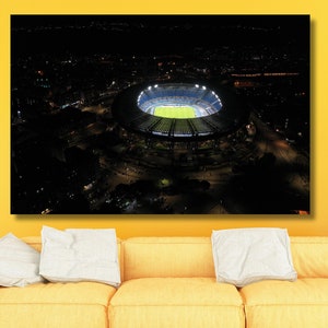SSC Napoli Stad Canvas, Serie A 2022-2023 Champion, Serie A Wall Art, Napoli Canvas, Gift for Men, Football Poster, Napoli Art,Ready to Hang