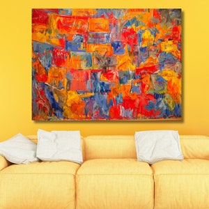 Impression d'art sur toile Jasper Johns, conception d'art mural sur toile de carte, affiche, impression, décoration pour la maison et le bureau, affiche ou toile prête à accrocher