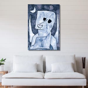Angel Applicant (1939)by Paul Klee Ready To Hang Painting Canvas Poster,Paul Klee Art Canvas,Modern Decor Art,Famous Wall Art,Abstract Print