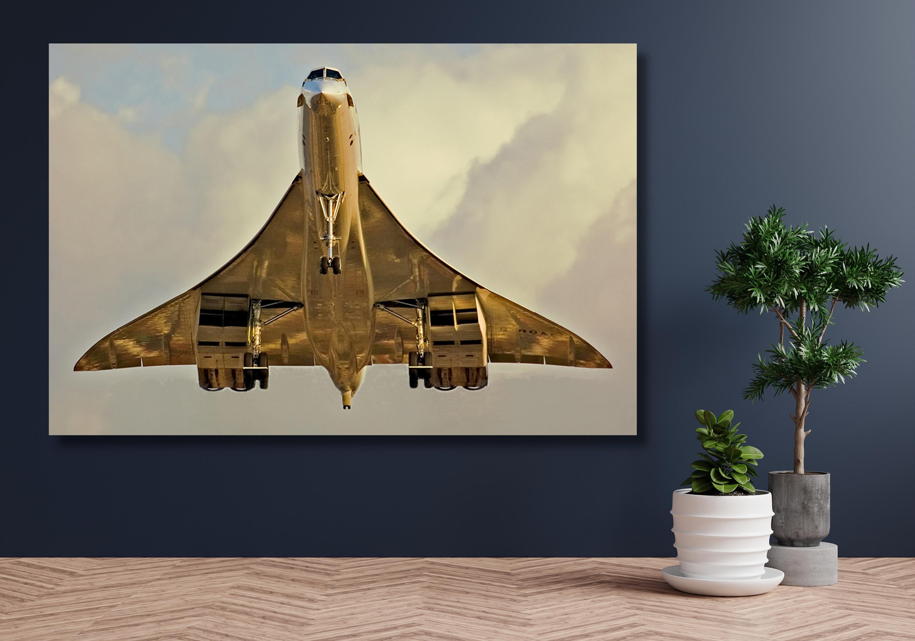 アート・デザイン・音楽 Concorde - French edition Concorde Air France Vintage Airplane Poster - Iconic Aviation