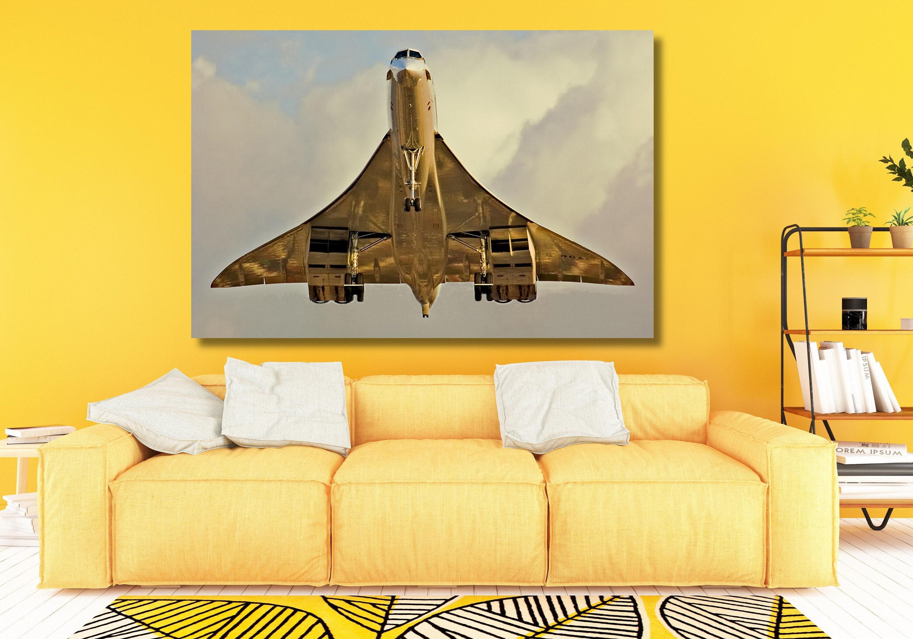 アート・デザイン・音楽 Concorde - French edition Concorde Canvas Signed Limited Edition Aviation Collectable Fine