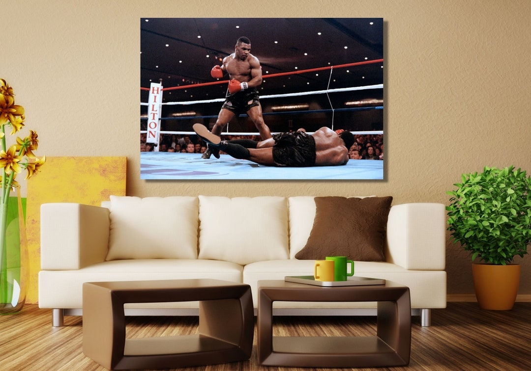 Mike Tyson Wall Art Canvas, Boxing Canvas Wall Art,home Decor,gym Wall