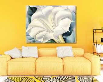 Georgia O’Keeffe in New Mexico and New York Canvas Painting,O'Keeffe Picture,O'Keeffe Poster,OKeeffe Mountain,Landscape,Ready To Hang