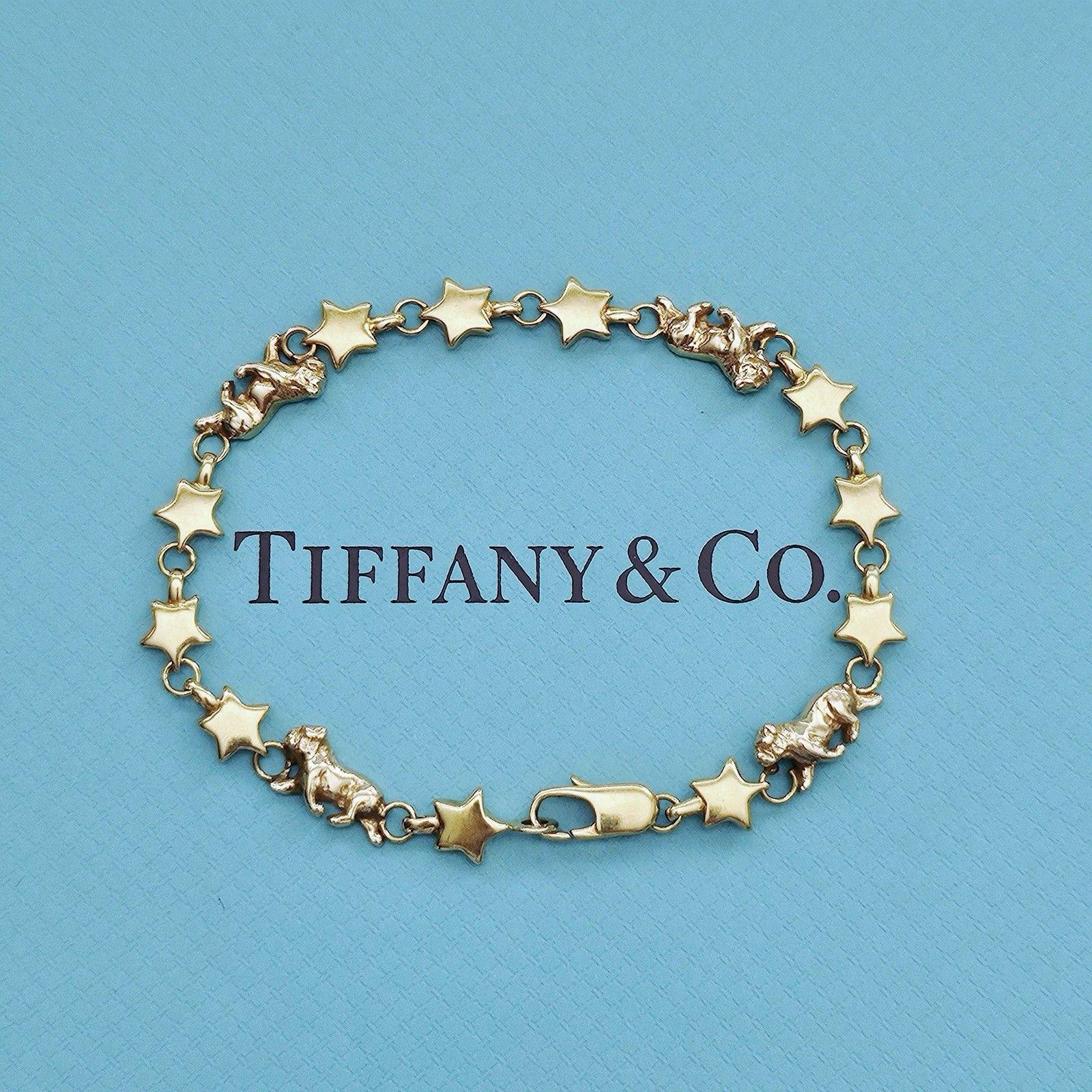 OOAK Vintage Tiffany & Co. Chain of Star Bulldog Puffed Link