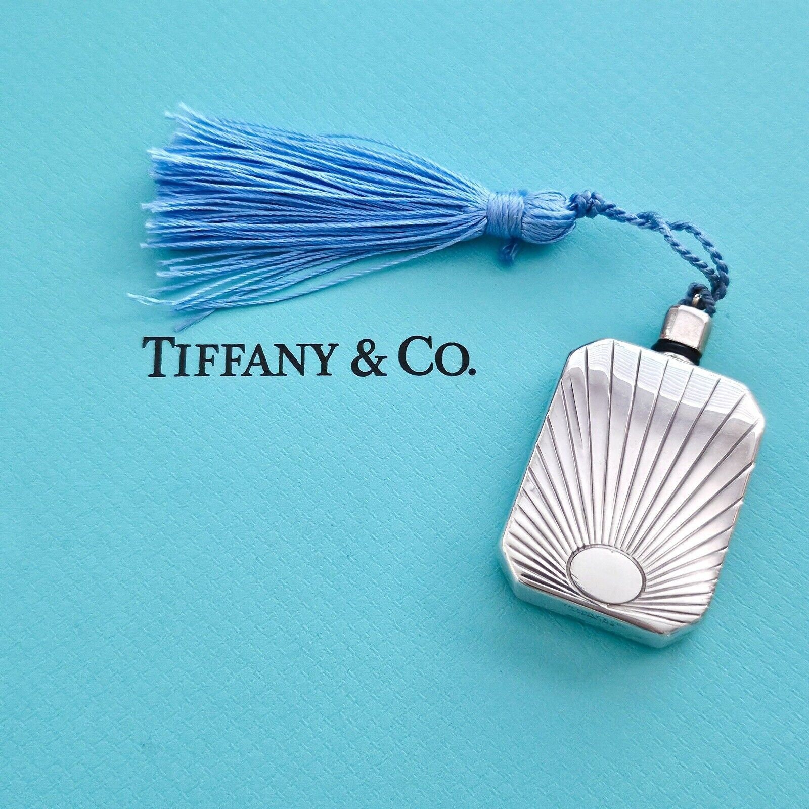 アクセサリー tiffany perfume bottle RARE Vintage Tiffany & Co. Antique Silver Perfume Flask