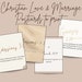 4 Christian Printable Scripture Postcards love En Marriage Bible Verse Cards encouragement En ...