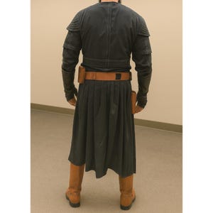 Boba Fett Cosplay Kostüm | Mandalorianisch inspirierter schwarzer Anzug Bild 4