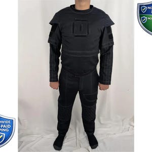 Boba Fett Cosplay Kostüm, Mandalorian Cosplay Rüstung, Boba Fett Ganzkörperkostüm, 3-teiliger Flakwestenanzug, Kopfgeldjäger Outfit Bild 1