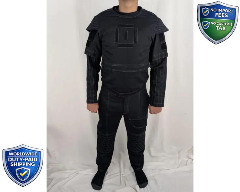 Boba Fett Cosplay Kostüm, Mandalorian Cosplay Rüstung, Boba Fett Ganzkörperkostüm, 3-teiliger Flakwestenanzug, Kopfgeldjäger Outfit Bild 1