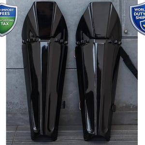 Op Darth Vader geïnspireerde scheenbeschermers: zwart pantser voor cosplay