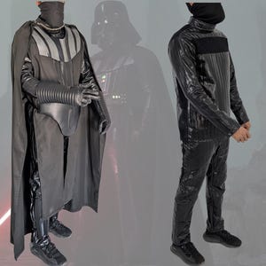 Darth Vader Full Cosplay Suit, Darth Vader Costume Suit with Accessories, Custom Flight Suit, Darth Vader Chest Armor, Darth Vader Sith Lord
