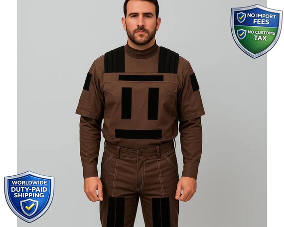 Din Djarin Mandalorian Cosplay Armor | Brown Bounty Hunter Outfit