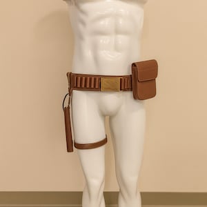 Boba Fett Cosplay Kostüm | Mandalorianisch inspirierter schwarzer Anzug Bild 7