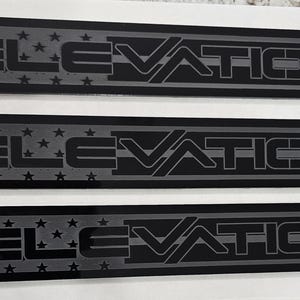 GMC elevation american flag Emblems