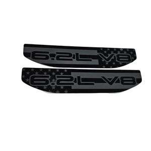 2020-2025 6.2 V8 American flag Sierra 1500 fender emblem.
