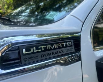 2020-2026 GMC 2500-3500 ULTIMATE fender emblems. Multiple color options