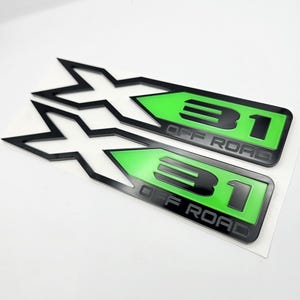 Custom X31 Emblems for GMC