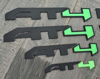 2020-2026 Yukon / Sierra AT4 Custom Emblems