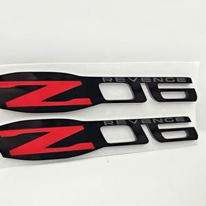 Custom C6 Z06 Emblems
