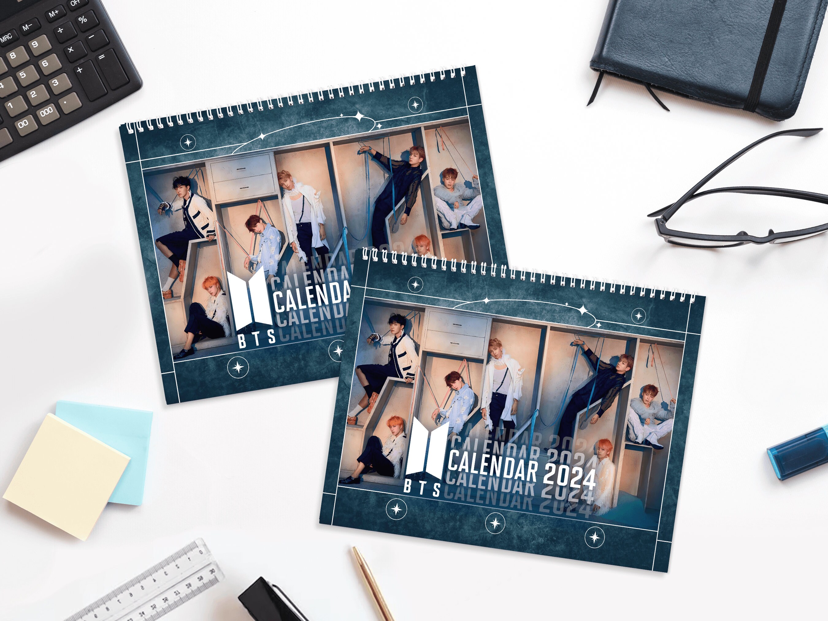 Desktop Calendars 2024 BTS Band sold by Valet Celestial | SKU 4206192 ...