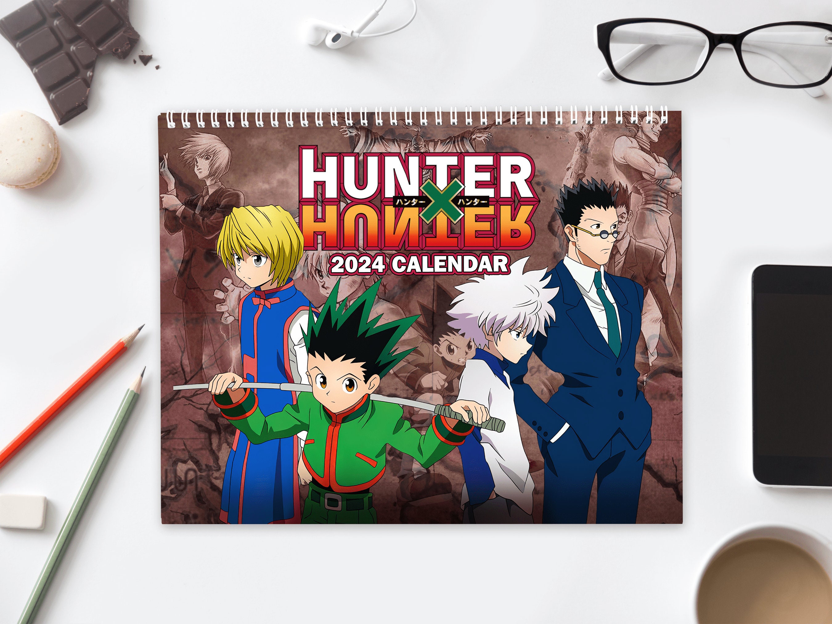 Desktop Calendars 2024 Hunter × Hunter sold by Valet Celestial SKU