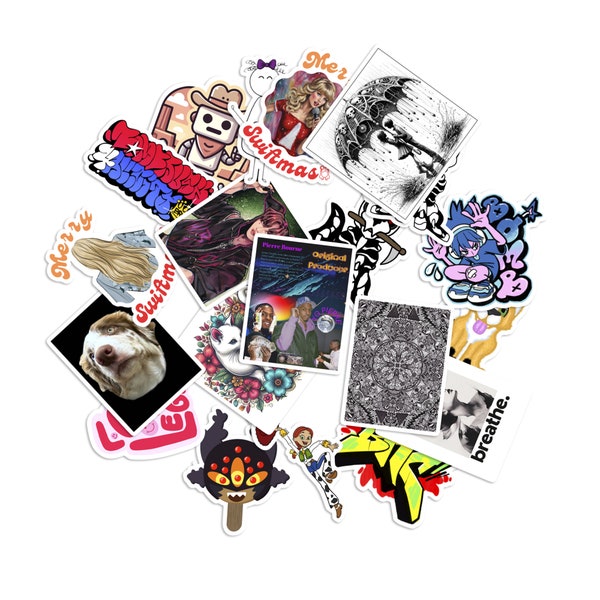 Sticker Pack 20 Pierre Bourne Skeleton Horse Reaper Wolf Lil Fox Charming Cowboy Robot M3c Jessie Curly Girl Minho Love Legacies Aussie