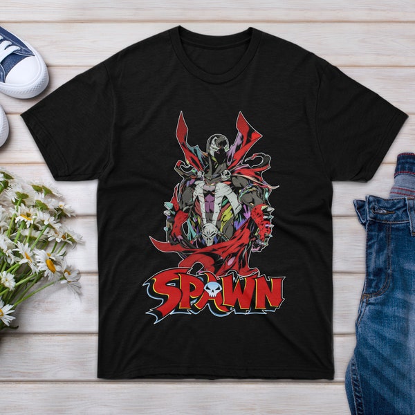 T-Shirt Spawn Gift For Men T Family Girl Friend Big Novelty Unisex Sleeve Shirts Shirt Short Women Event Boy Tee